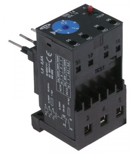 Переключатель максимального тока автоматический диапазон установки 6-10А для контактора KNL6-30