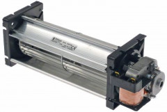 Вентилятор с поперечным потоком 23Вт мотор справа ø валка 60мм Д валка 180мм -10 до +60°C