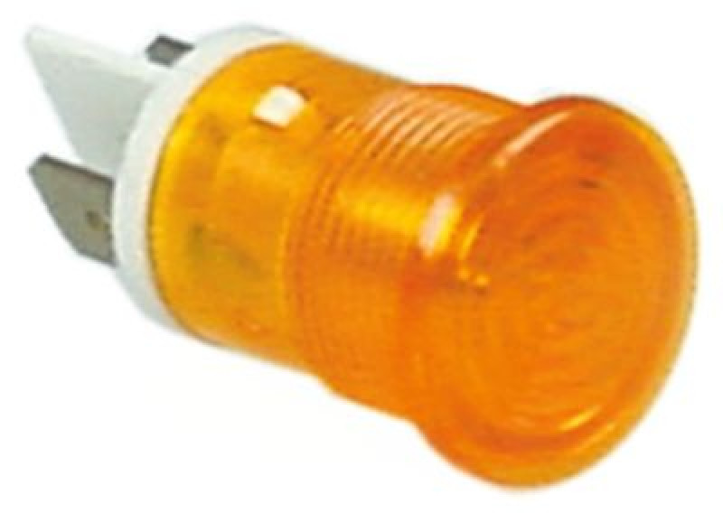 Лампочка сигнальная ø 16мм 400В жёлт. присоединение плоский штекер 6,3 мм