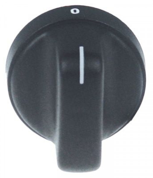 Рукоятка регулировочная термостат темп. макс. 110°C 30-110°C ø 49мм ø ось 6x4,6мм