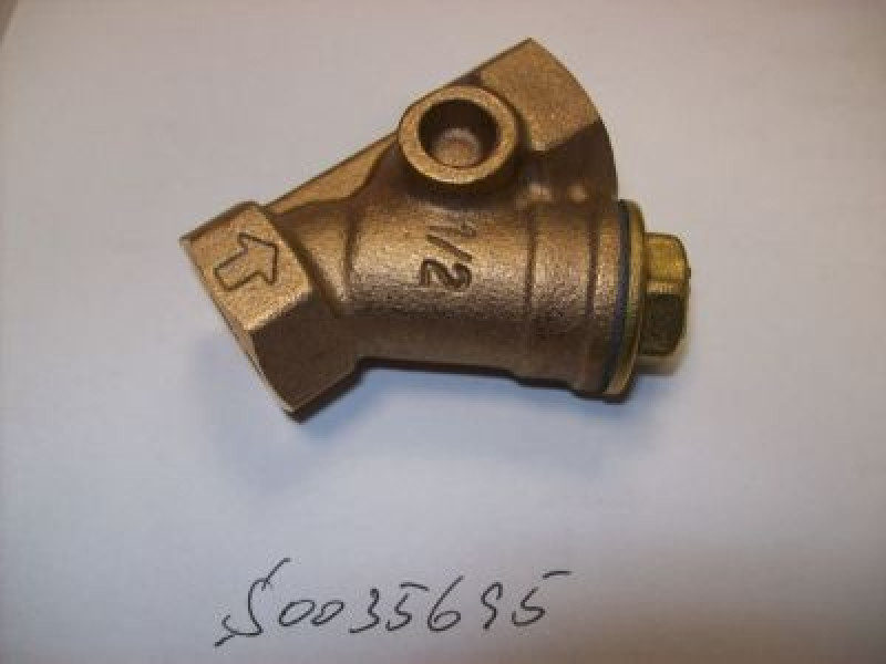 Фильтр для установки на трубу на входе воды  резьба 1/2" латунь