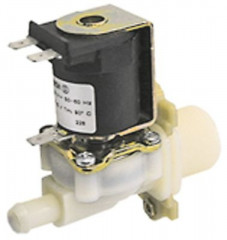 Клапан электромагнитный одинарн. прямой пластмасса вход 3/4" 230 В перем. тока MÜLLER вход 5л/мин