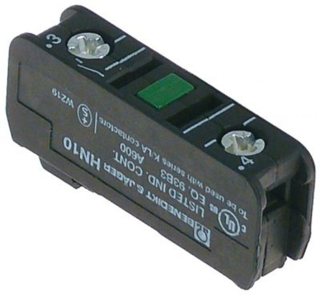 Контакт вспомогательный присоединение винтовое соединение тип HN01