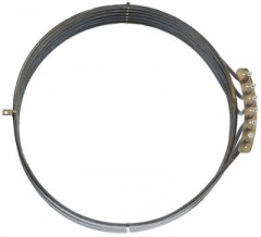 Элемент нагревательный  15000Вт 230В Д 580мм Ш1 160мм В1 16мм В2 132мм присоединение M4