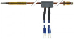 Термоэлемент M9x1 Д 600мм гнездовой наконечник ø6,0(6,5) мм с прерывателем