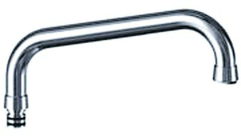 Кран HU для воды вставной ø23 мм труба ø  25мм выгрузка 400мм высота слива 65мм