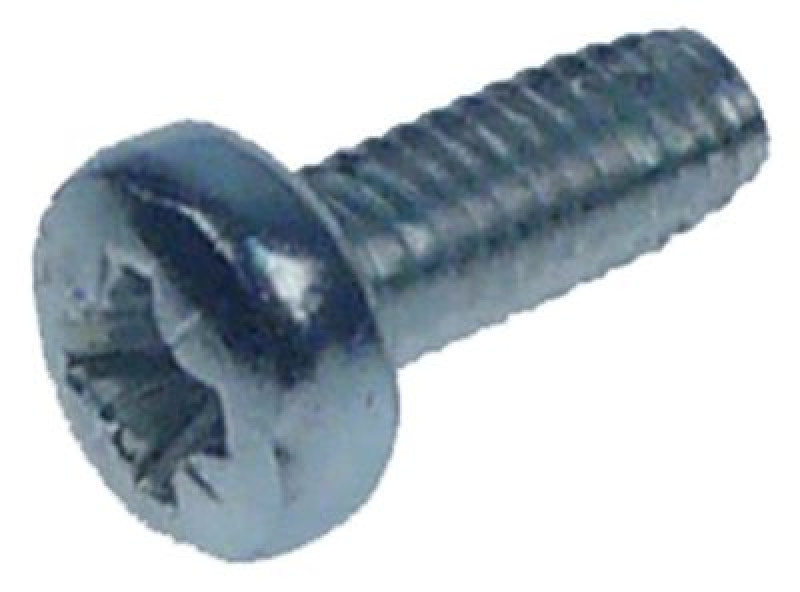 Винт с плоской головкой резьба M4 сталь оцинкованная отверстие крестовой шлиц