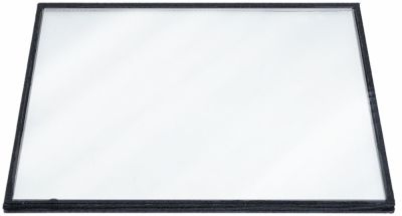 Пластина стеклянная Д 360мм Ш 357мм толщина материала 105мм GCV1600 для двери