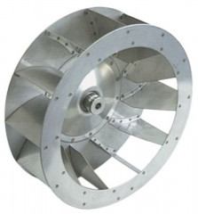 Крыльчатка вентилятора В1 110мм В2 47мм Д1 ø 330мм Д2 ø 12мм Д3 ø 24мм лопатки 12