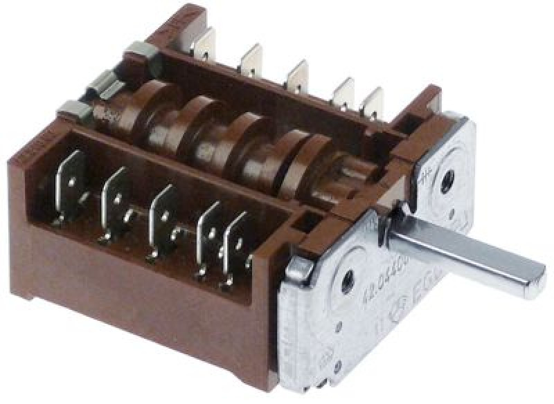 Выключатель кулачковый последовательность включения 0-1-0-2 ø ось 6x4,6мм