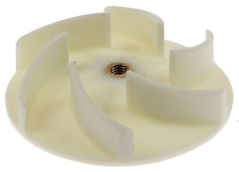 Колесо рабочее резьба M8L ø 100мм В 31мм ø вала 20мм длина вала 14мм