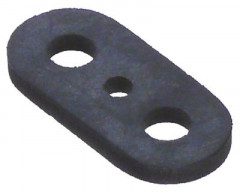 Уплотнитель Д1 ø 9мм Д2 ø 9мм Д 44мм Ш 21мм толщина материала  4мм ø отверстия 55мм