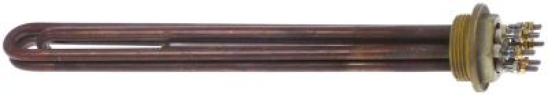 Элемент нагревательный  2700Вт 230В Д 325мм присоединение M4 резьба 1¼" труба ø  85мм