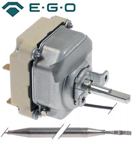 Термостат темп. макс. 129°C 3-полярн. 3NO 16А ø датчик 6мм Д датчик 140мм