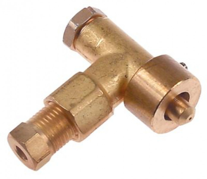 Нижняя часть горелки конфорочной природный газ ø отверстия 35мм