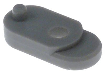 Штырь контактный Д 27мм Ш 13мм ø отверстия 45мм для направляющего рельса