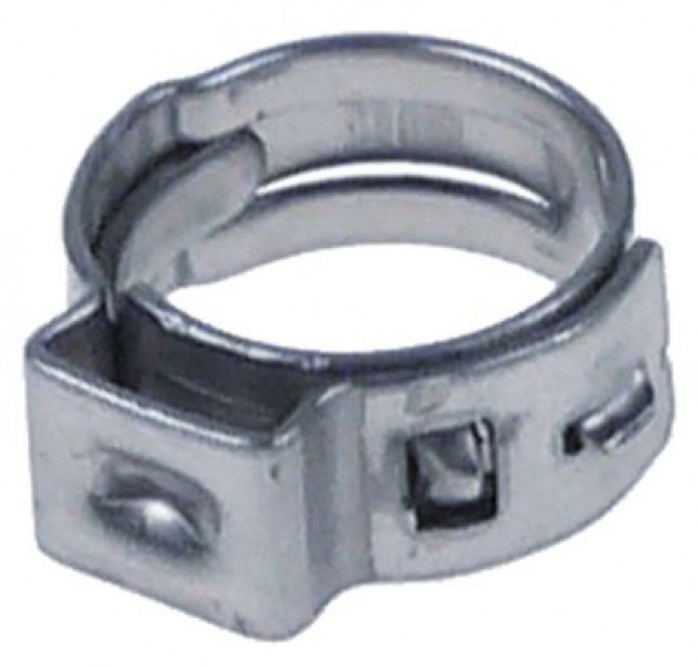 Хомут одноушковый CNS W4 ø 7,8-9,5мм толщина ленты 6мм кол-во в уп-вке 20штук