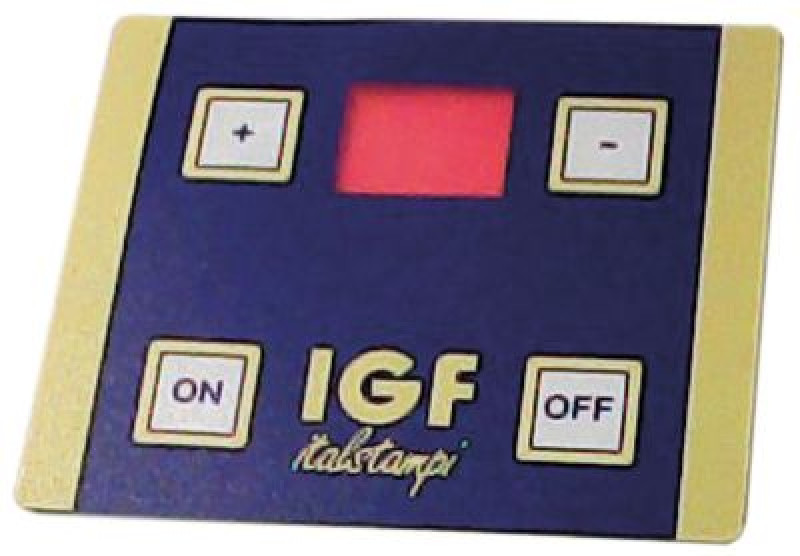 Наклейка для панель управления