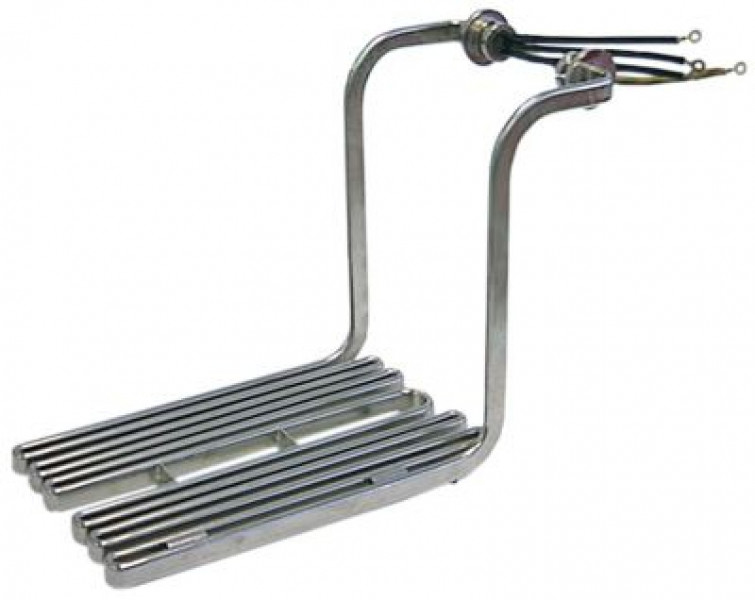 Элемент нагревательный  6000Вт 400В Д 365мм Д1  85мм Д2 280мм Ш1 50мм Ш2 80мм В1 230мм В2 16мм