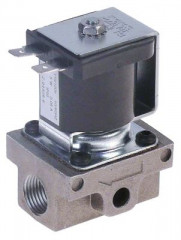 Клапан электромагнитный газ 2-ходов. 110В вход 3/8&quot; выход 3/8&quot; Д 50мм