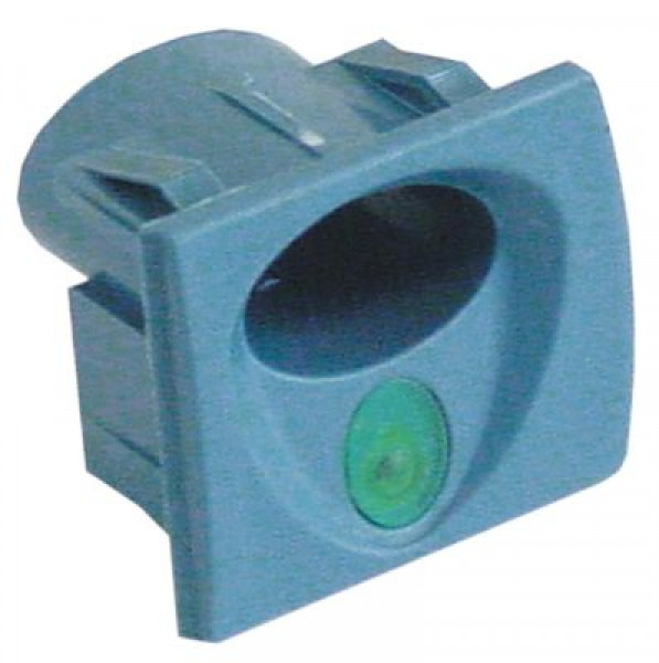 Корпус детали серо-голуб. освещаем. - монтаж. поз-ция справа