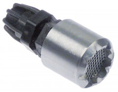 Фильтр для ёмкости нержавеющая сталь с утяжелителем ø шланга 4x6мм