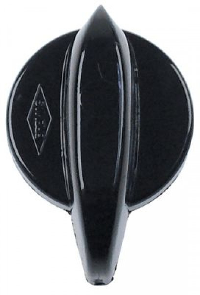 Рукоятка регулировочная ø 34/60мм чёрн. В 214мм Д 49мм ø ось 5x5мм вставн. BREMAS