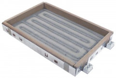 Нагреватель радиационный 3500Вт 400В Д 415мм контур отопления 2 В 46мм Ш 275мм прямоугольн.