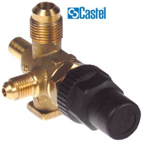 Клапан запорный соединение 3 8 мм паечн. соединение