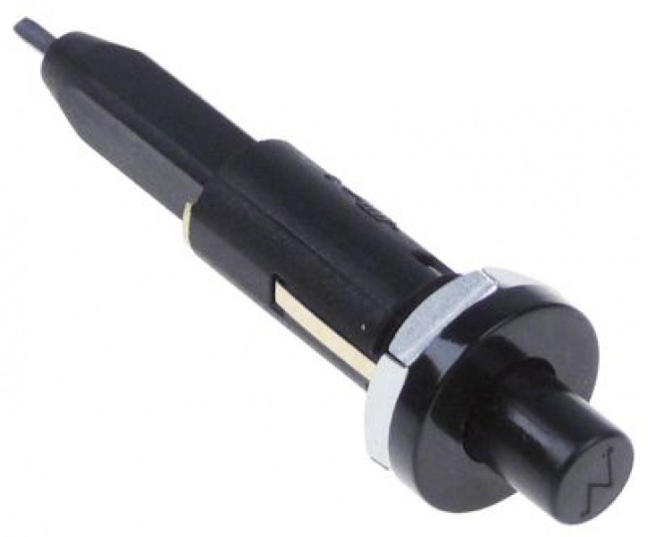 Воспламенитель пьезоэлектрический ø монтажный 18мм присоединение F2,8x0,8 нагнетанием