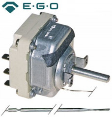 Термостат темп. макс. 320°C 3-полярн. ø датчик 3мм Д датчик 219мм сальник -