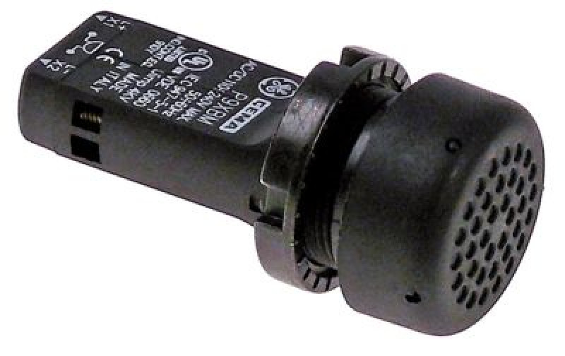 Зуммер вмонтирование ø 22,5мм В 68мм  ø крепления 22,5 110-240 В перем.тток 80дБ