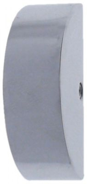 Рукоятка регулировочная ø 39мм полирован. Д 19мм Ш 13мм размер отверстия 5x5мм