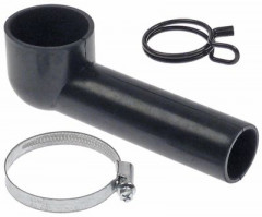 Шланг гнутый внутр.ø 48мм внеш. ø 375мм Д 164мм внеш. Ø 58 для пароконвектоматов