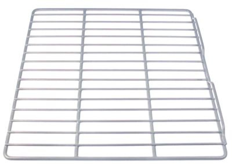 Решётка Ш 485мм Г 460мм сталь с пластиковым покрытием сер.