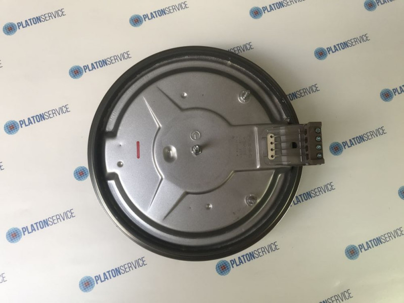 Конфорка ø 220мм 2600Вт 400В присоединение 4 винтовых зажима с 8 мм кромкой