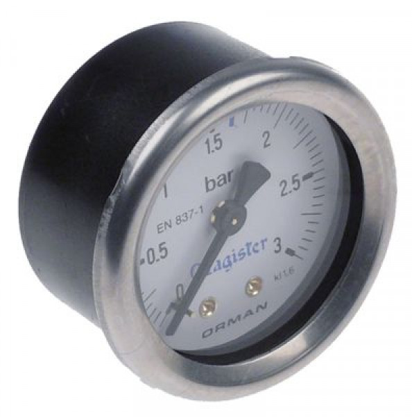 Манометр присоединение сзади резьба 1/4" ø 515мм MAGISTER пар маркировка  18