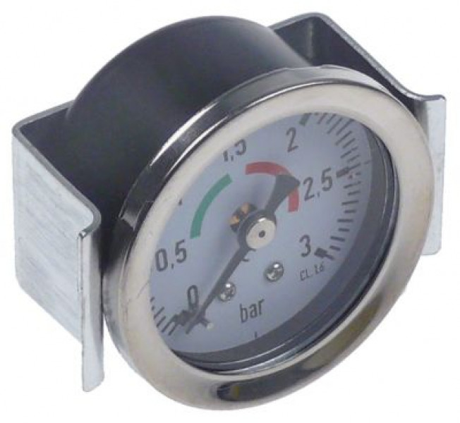 Манометр присоединение сзади резьба 1/8" ø 41мм маркировка  1,4 - 1,6 диапазон давления 0-3бар
