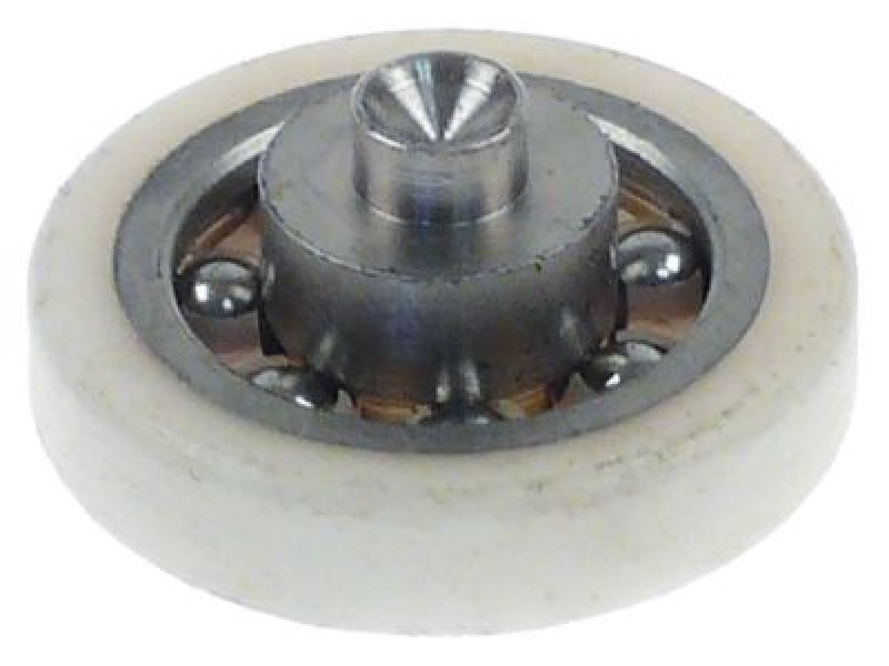 Колёсико ø ролики 28мм Ш1 6мм общая ширина 17мм пластмасса A 28мм B 6мм C 14мм D 58мм E 12мм