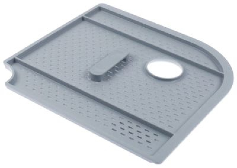 Фильтр плоский пластмасса В 13мм Д 260мм Ш 260мм с отверстием для посудомоечной машины
