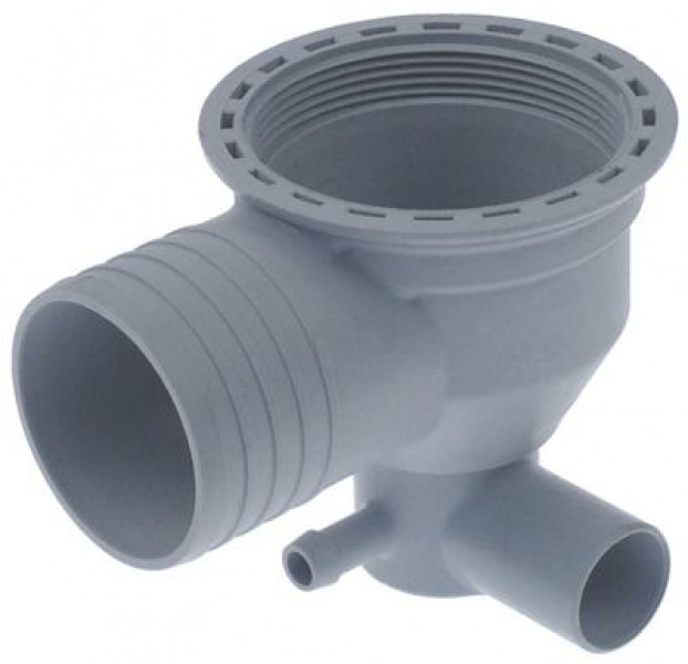 корпус для всасывания/сток резьба 2½" ø шланга 57/28/10мм