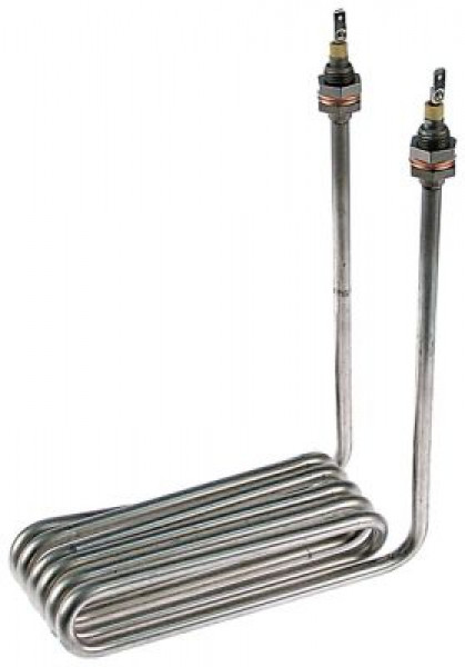 Элемент нагревательный  3500Вт 400В Д 192мм В1 175мм В2 38мм крепление с 2-мя отверстиями