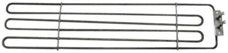 Элемент нагревательный 2565Вт 230В Д 554мм Ш1 40мм Ш2 45мм прямоугольный фланец