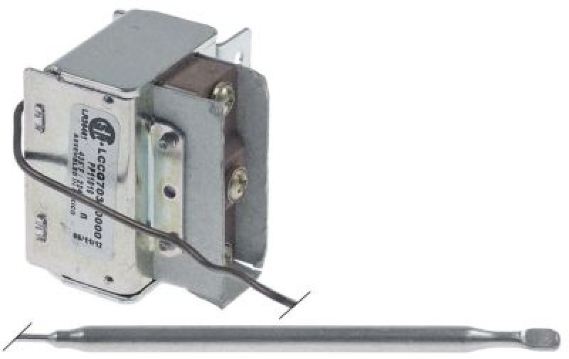 Термостат защитный темп. выкл. 224°C 1-полярн. 1CO ø датчик 64мм Д датчик 118мм