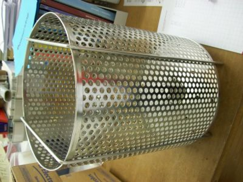 Schäl-/Reibkammer ø280mm  H:345mm