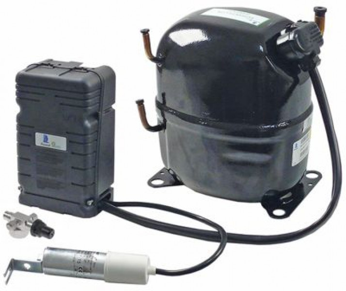 Компрессор хладагент R404A тип CAJ2446Z/R 1.2л.с. рабочий объём 261см³ CSR 220-240В В 280мм