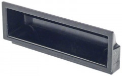 Ручка расст-ние меж. отвер-ми 110мм чёрн. В 25мм Д 138мм Ш 52мм пластмасса кол-во в уп-вке 1штук