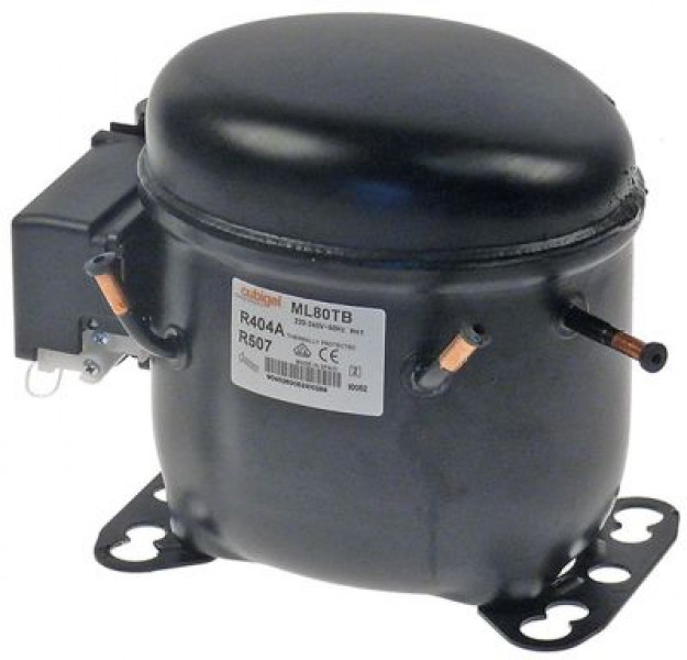 Компрессор хладагент R404a/R507 тип ML80TB 3/8л.с. рабочий объём 757см³ CSIR 220-240В В 1755мм