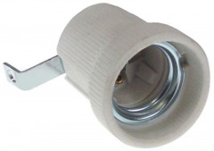 Патрон для лампы цоколь E27 250В присоединение винтовое соединение ø 40мм В 46мм