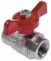 Кран шаровой присоединение 1/4″ внутр. резьба - 1/4″ внутр. резьба